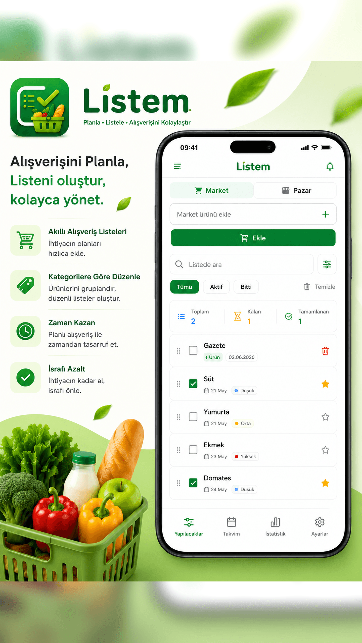 Listem ekran 1