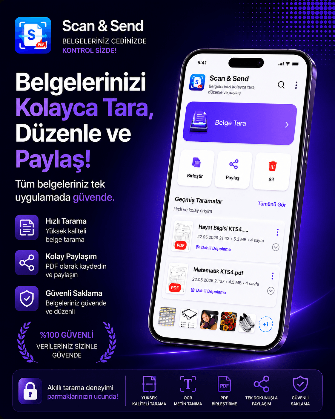 Scan & Send app preview